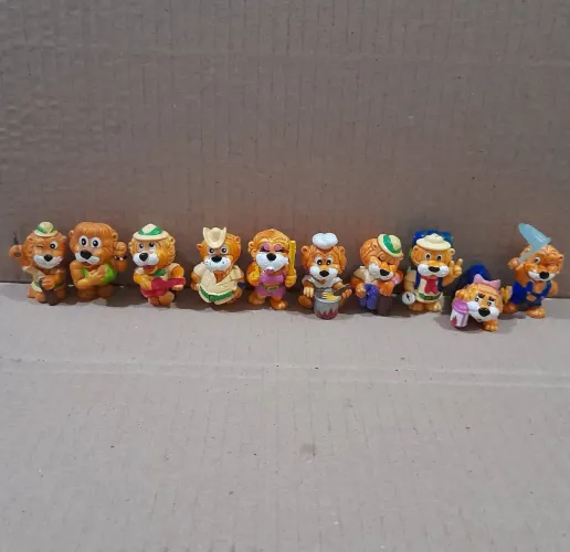 Coleção completa LeoVenturas Kinder Ovo anos 90
