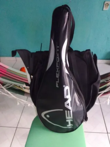 Raquete de tênis HEAD adulto L5 c/ capa e bolinhas