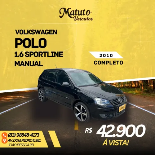 Volkswagen Polo Sportline 1.6 MI Total Flex 8V 5P 2010