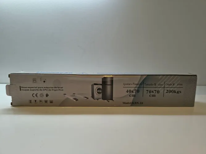 Suporte C/Rodinhas Base Ajustável Resistente Reforçado