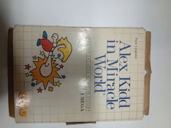 Alex Kidd in miracle world master system tectoy