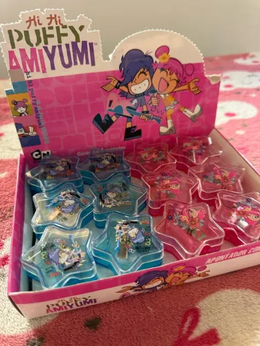 apontador hi hi puffy ayumi raro vintage anos 2000 papelaria vintage