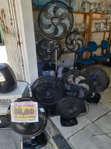Ventiladores a partir de 70 reais