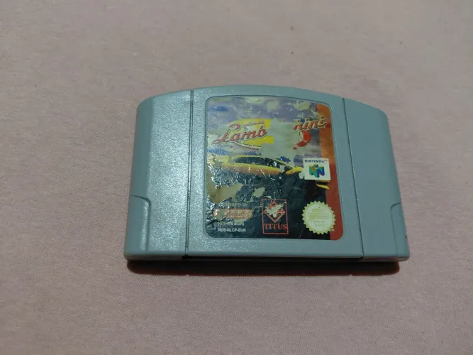 Cartucho Lamborguini Nintendo 64 original europeu