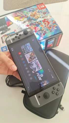 Nintendo Switch oled desbloqueado 512gb