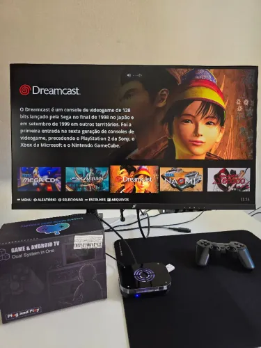 Console retro 512GB com milhares de games antigos