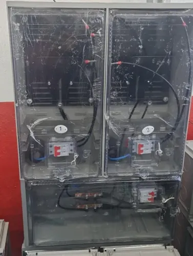 caixa para 2 medidores padrao enel lateral barramento inferior