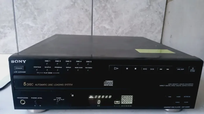 Disqueteira Sony Cdp C325M