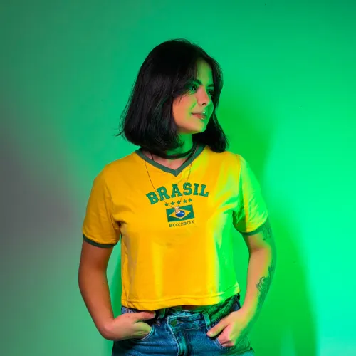 Camisas do Brasil - Feminino