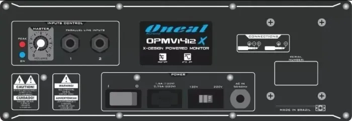 Caixa Ativa Retorno Oneal Opmv 1412x Pt Cor Preto