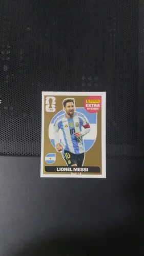 FIGURINHA LEGEND MESSI DOURADA COPA DO MUNDO 2026