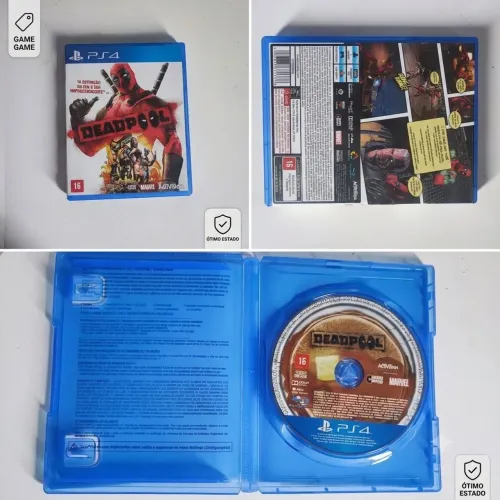 Deadpool PS4 - Mídia Física Original [RARO / ITEM DE COLECIONADOR