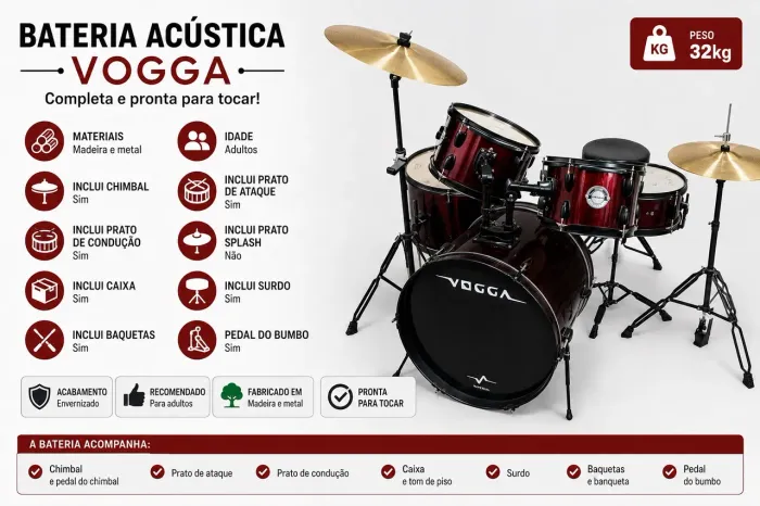 Bateria VOGGA