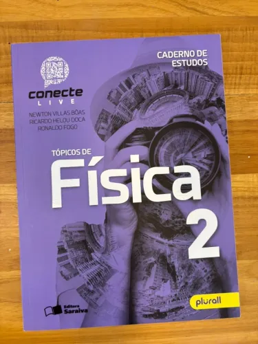 Conecte Live Tópicos da Física Volume 2 - Newton Vilas Boas- plurall Box 3 livros [Usado]