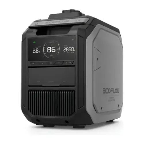 Gerador de Energia Portátil Ecoflow 3000W 127V Bicombustível NOVO, LACRADO, NF E GARANTIA