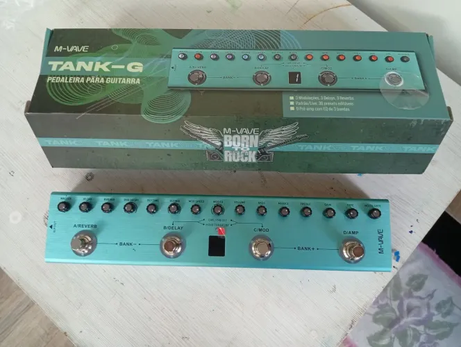 Pedal guitarra M-Vave Tank G