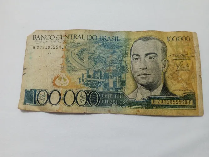 Notas antigas pra colecionadores