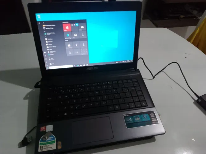 Notebook Asus Windows 10 Pro + HD 700 | Rápido pronto para Trabalhar + Base refrigeradora