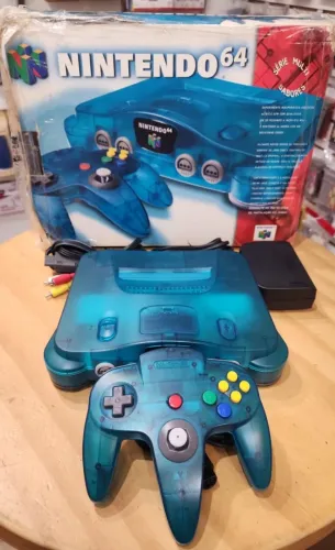 Raridade! Nintendo 64 edição Sabores Anis Apenas R$1500,00 pagando no Pix