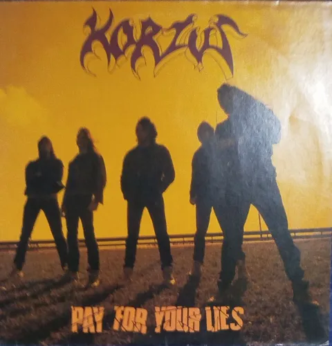 LP Korzus pay for your lies heavy metal sabbath Zeppelin trash Motorhead Metallica Exodus 