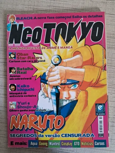 Revista Neo Tokyo nº 14 - Naruto, Bleach e clássicos do anime (anos 2000)