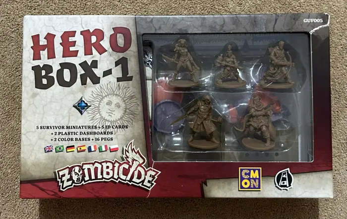Zombicide Hero Box-1 em português