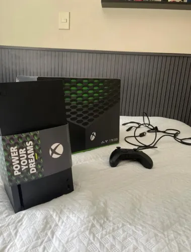 Xbox series x 1tb completo