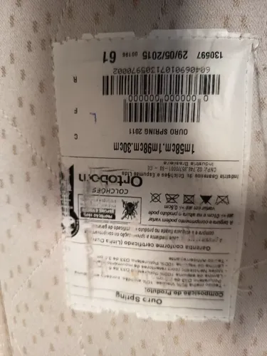 Cama king Ouro Spring ORTOBOM