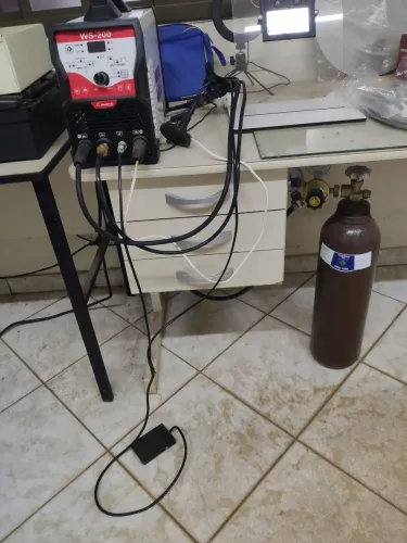 Máquina de Solda Protocolo + Cilindro