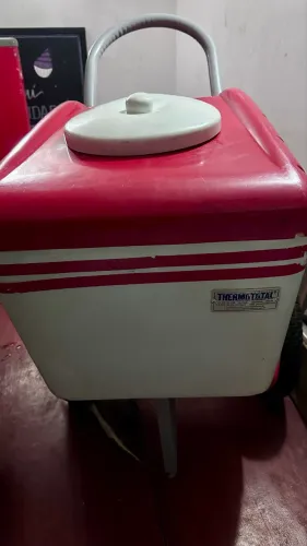carrinho Thermototal T350 usado com as 5 placas eutéticas inclusas