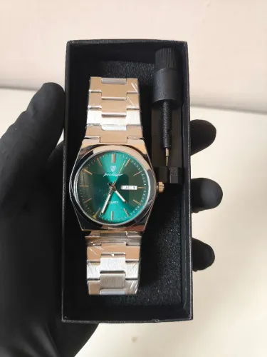 Relógio Masculino Poedagar Quartzo Aço Inox - Calendário