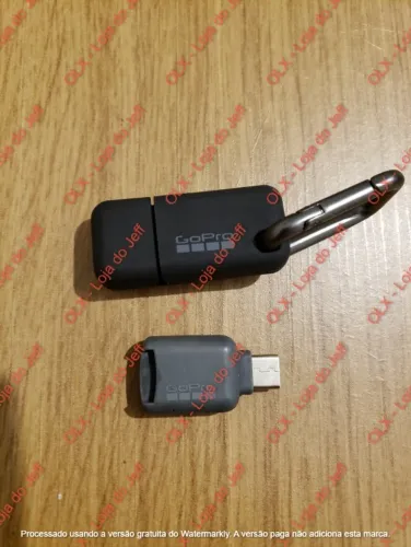 GoPro ORIGINAL - Leitor de Cartão de Memória Quik Key (USB-C) - AMCRC-001