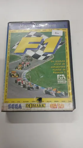 Jogo Fórmula 1 original Master System
