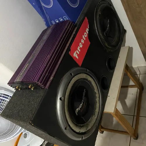 Caixa de som completa corneta d250x 