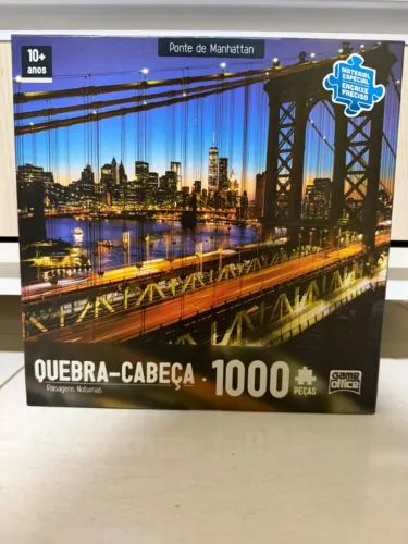 QUEBRA-CABEÇA PONTE DE MANHATTAN - 1.000 PEÇAS