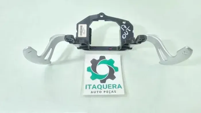 Paddle Shift Passador Marcha Volante Outlander Asx 2017 Prateado Lisa
