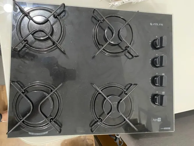 Fogão cooktop 4 bocas