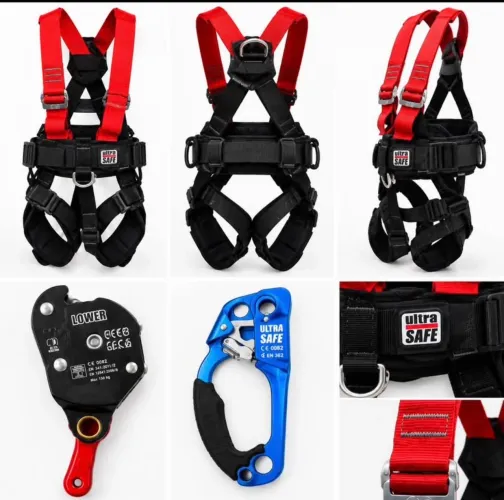 Kit Paraquedista Ultra Safe - Segurança para Trabalho em Altura