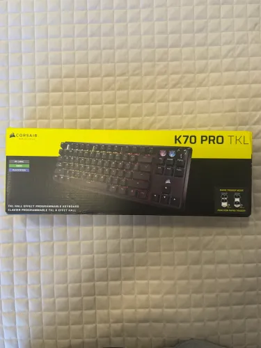 Corsair K70 Pro TKL - 1 mês de uso