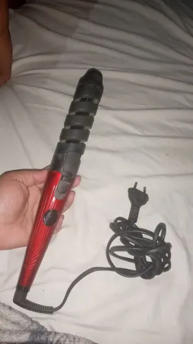 Cacheado de cabelo elétrico 