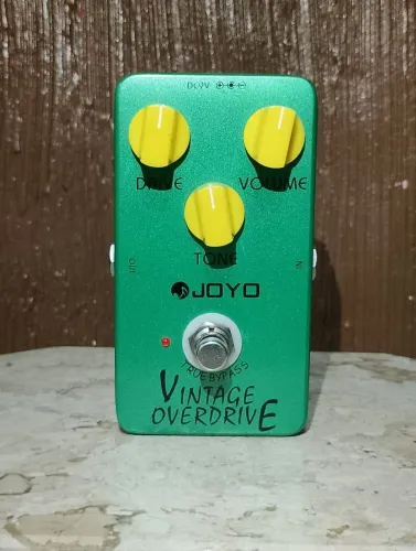 Joyo Vintage Overdrive JF-01 - Estilo Tube Screamer + Caixa