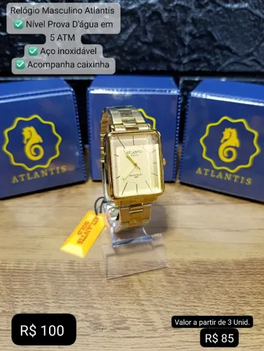 Relógios Masculinos Atlantis - fazemos entregas