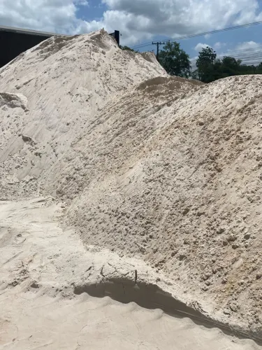 Areia seixo pedra