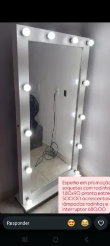 Espelho a pronta entrega