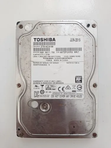 Hd 1tb Toshiba cftv dvr nvr cpu