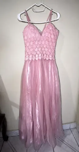 Vestido rosa para festa formatura madrinha