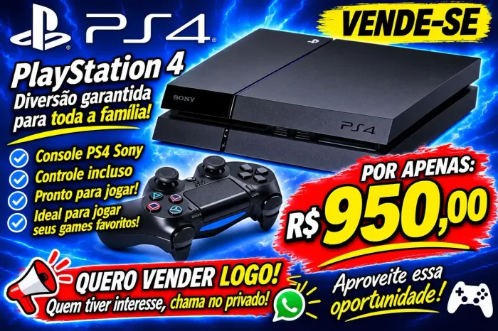 Vendo Playstation 4 (PS 4)