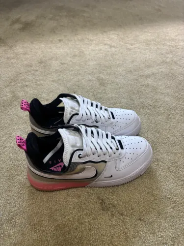 Nike Air Force 1 React White Pink