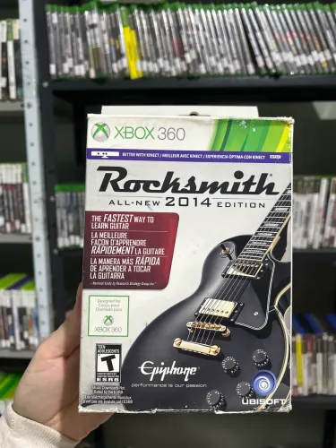 Rocksmith 2014 Edition Xbox 360 completo com caixa 