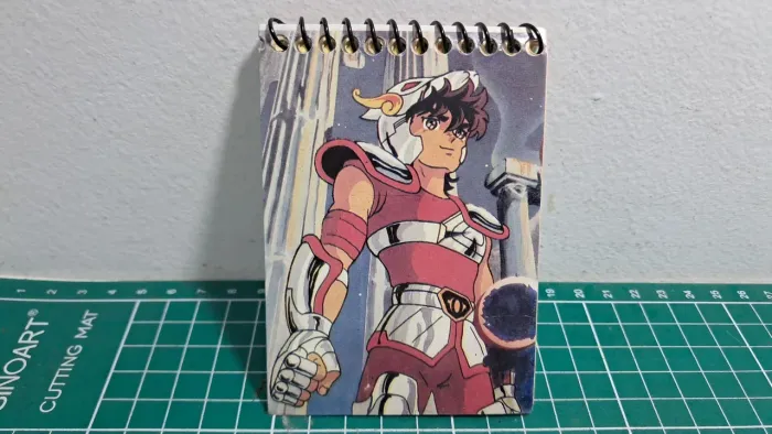 Bloquinho de anotações do Seiya Cavaleiros do Zodíaco 